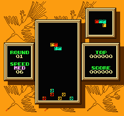 Tetris 2 (USA) In game screenshot